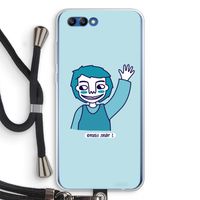 Zwaai: Honor 10 Transparant Hoesje met koord