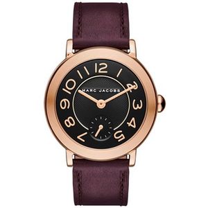 Horlogeband Marc by Marc Jacobs MJ1470 Leder Bordeaux 18mm
