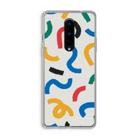 Illustratieve pop 2: OnePlus 8 Transparant Hoesje