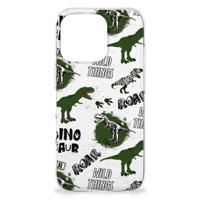 TPU Hoesje voor iPhone 16 Pro Dinosaurus