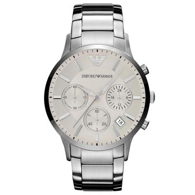 Horlogeband Armani AR2458 Staal 22mm