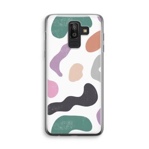 Memphis Shapes: Samsung Galaxy J8 (2018) Transparant Hoesje