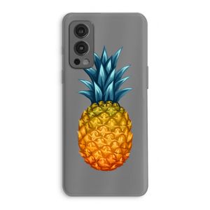 Grote ananas: OnePlus Nord 2 5G Transparant Hoesje