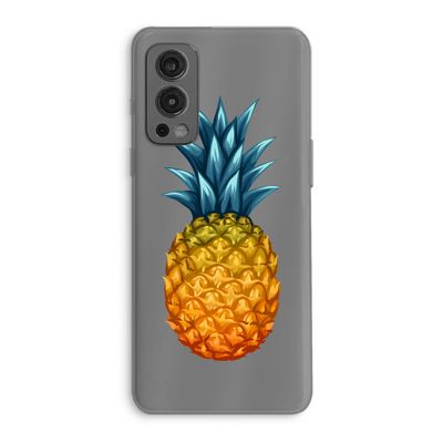 Grote ananas: OnePlus Nord 2 5G Transparant Hoesje