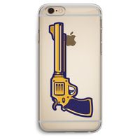 Pew Pew Pew: iPhone 6 Plus / 6S Plus Transparant Hoesje