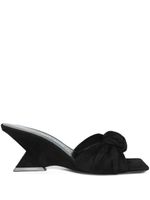 The Attico mules Duse 60 mm - Noir