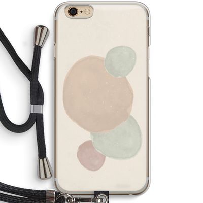 Geo #9: iPhone 6 / 6S Transparant Hoesje met koord