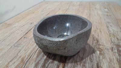 Wasbak riviersteen RXS250307, 28x25x12 cm