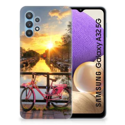 Samsung Galaxy A32 5G | Silliconen Back Cover | Amsterdamse Grachten