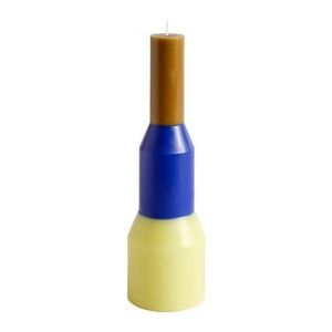 HAY Pillar Kaars L - Lime Yellow