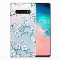 Samsung Galaxy S10 Plus Uniek | TPU Case | Blossom White