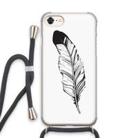 Pluim: iPhone 7 Transparant Hoesje met koord