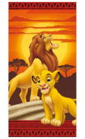 The Lion King strandlaken 70 x 140 cm katoen