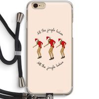 Jingle Ladies: iPhone 6 / 6S Transparant Hoesje met koord