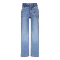 Frankie & Liberty winter jeansbroek meisjes - licht blauw - wide leg fit