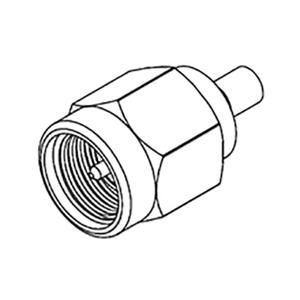 Molex Molex MOL DataCom & Specialty 733860840 SMA-connector Bus, Stekker 50 Ω 1 stuk(s) Tray