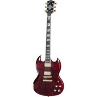 Gibson SG Supreme Wine Red elektrische gitaar met hardshell case