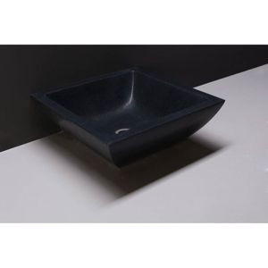 Waskom Forzalaqua Siracusa Graniet Gezoet 40x15 cm Forzalaqua