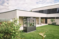 Biohort Florentina metalen tuinkas 213,4 x 201,6 x 54,7 cm kwartsgrijs metallic- - Metaal- Biohort