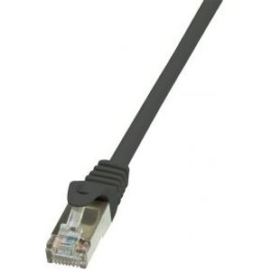 LogiLink 2m Cat.5e U/UTP RJ45 2m Cat5e U/UTP (UTP) Zwart netwerkkabel