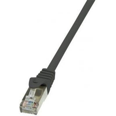 LogiLink 2m Cat.5e U/UTP RJ45 2m Cat5e U/UTP (UTP) Zwart netwerkkabel