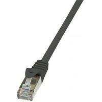 LogiLink 2m Cat.5e U/UTP RJ45 2m Cat5e U/UTP (UTP) Zwart netwerkkabel