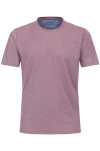 Redmond Regular Fit T-Shirt ronde hals paars, Effen