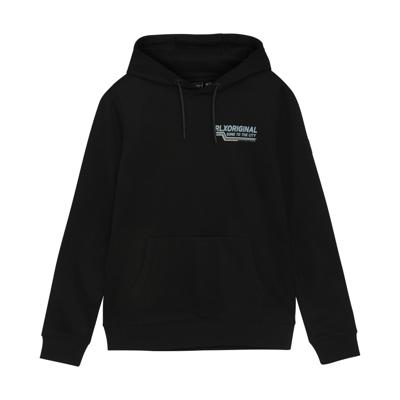 Rellix winter hoodie jongens - zwart - backprint