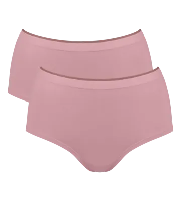 Sloggi 2-pack Go sense taille slip dames - High waist