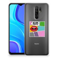 Xiaomi Redmi 9 | Sillicone Back Cover | Popart Princess