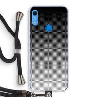 Musketon Halftone: Huawei Y6s Transparant Hoesje met koord