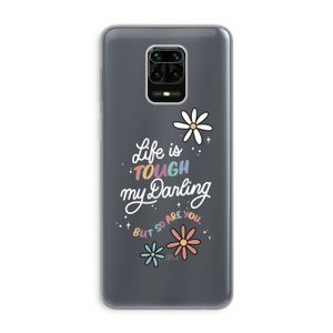Tough Life: Xiaomi Redmi Note 9 Pro Transparant Hoesje