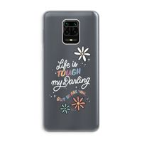 Tough Life: Xiaomi Redmi Note 9 Pro Transparant Hoesje
