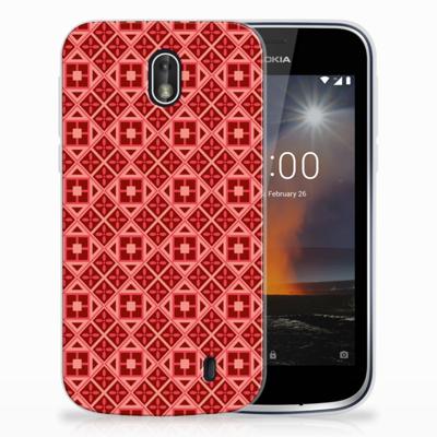 Nokia 1 | TPU bumper | Batik Rood