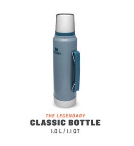 Stanley - The Legendary Classic Bottle - 1 liter - Hammertone Ice