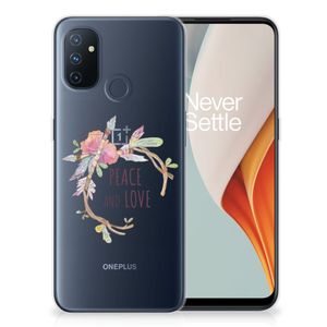 OnePlus Nord N100 Telefoonhoesje met Naam Boho Text