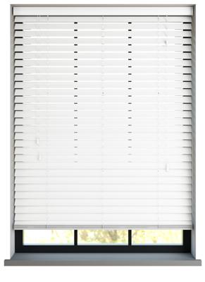 Sunwood PVC jaloezie met koord - wit