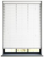 Sunwood PVC jaloezie met koord - wit