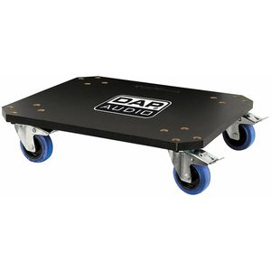 DAP RCA-DDWB Wielplaat voor flightcase