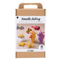 Creativ Company Hobbyset naaldvilten zeedieren