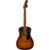 Fender Malibu Special Honey Burst PF Black Pickguard elektrisch-akoestische westerngitaar met deluxe gigbag