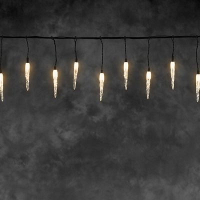 Konstsmide Verlichte IJspegelverlichting voor buiten - 50 LED&apos;s - 5 meter - Uitbreidingsset
