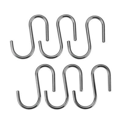 Haak voor ophanging Metaltex Lonardo Verchroomd Metaal 6,5 cm 6 Onderdelen