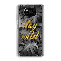 Stay wild: Xiaomi Poco X3 NFC Transparant Hoesje