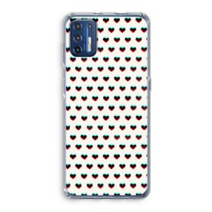 Hartjes: Motorola Moto G9 Plus Transparant Hoesje