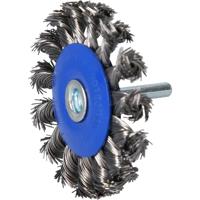 Brilliant Tools Schijfborstel, geklopt, Ø 75 mm met 6 mm opname BT103109 BT103109 1 stuk(s)