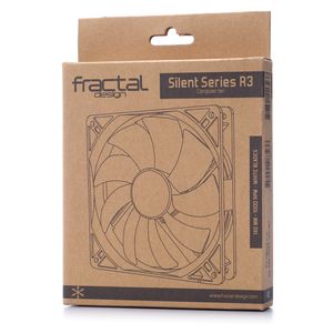 Fractal Design Silent Series R3 140mm Computer behuizing Ventilator 14 cm Zwart, Wit