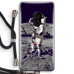 Spaceman: Xiaomi Mi Mix 2 Transparant Hoesje met koord