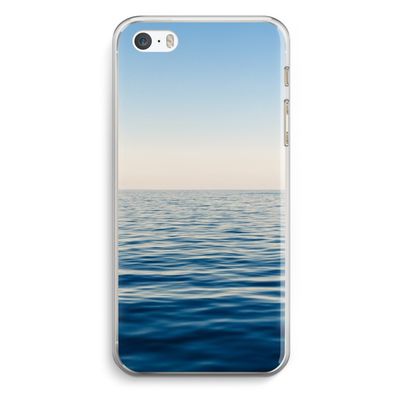Water horizon: iPhone 5 / 5S / SE Transparant Hoesje