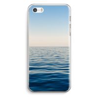 Water horizon: iPhone 5 / 5S / SE Transparant Hoesje